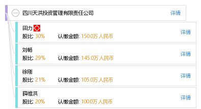 四川天洪投资管理有限责任公司